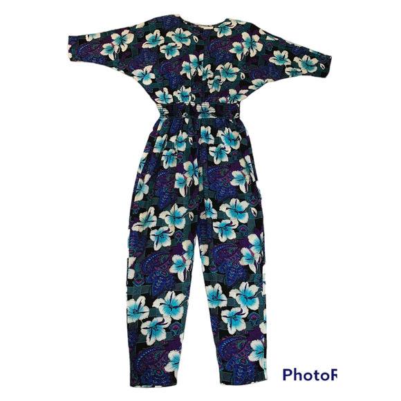 Vintage Pants & Jumpsuits Vtg 9s Benson Smith Cottagecore Jumpsuit